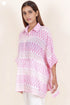 Mulmul Cotton Boxy Shirt In Block Print